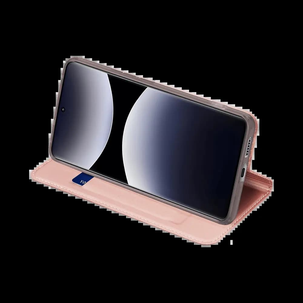 Housse folio Redmi Note 14 Pro 4G porte-carte – Dux Ducis Skin Pro Bleu - Vue 4