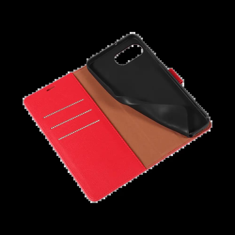 Housse folio anti-RFID Google Pixel 9a PROTECT IP011 Rouge - Vue 4