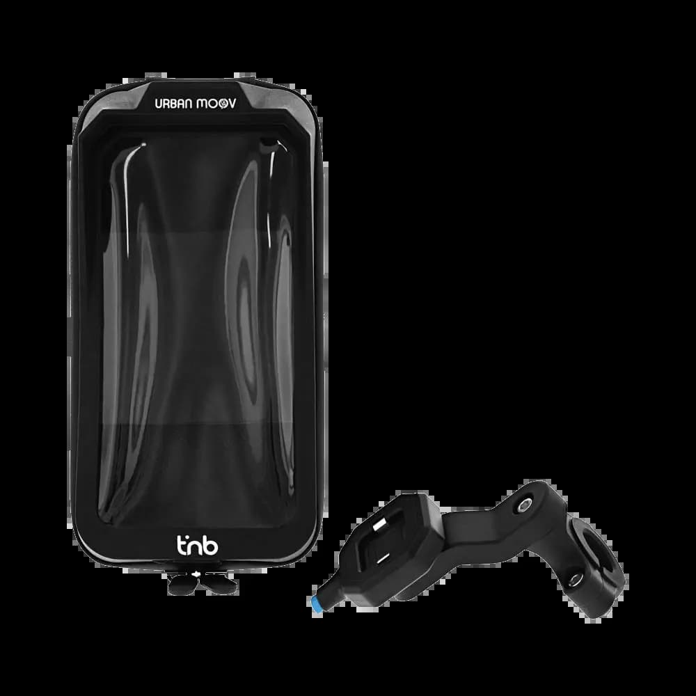 Support Smartphone pour Vélo & Trottinette T'nb UMBIKEWP1 avec Système QUICK LOCK Noir