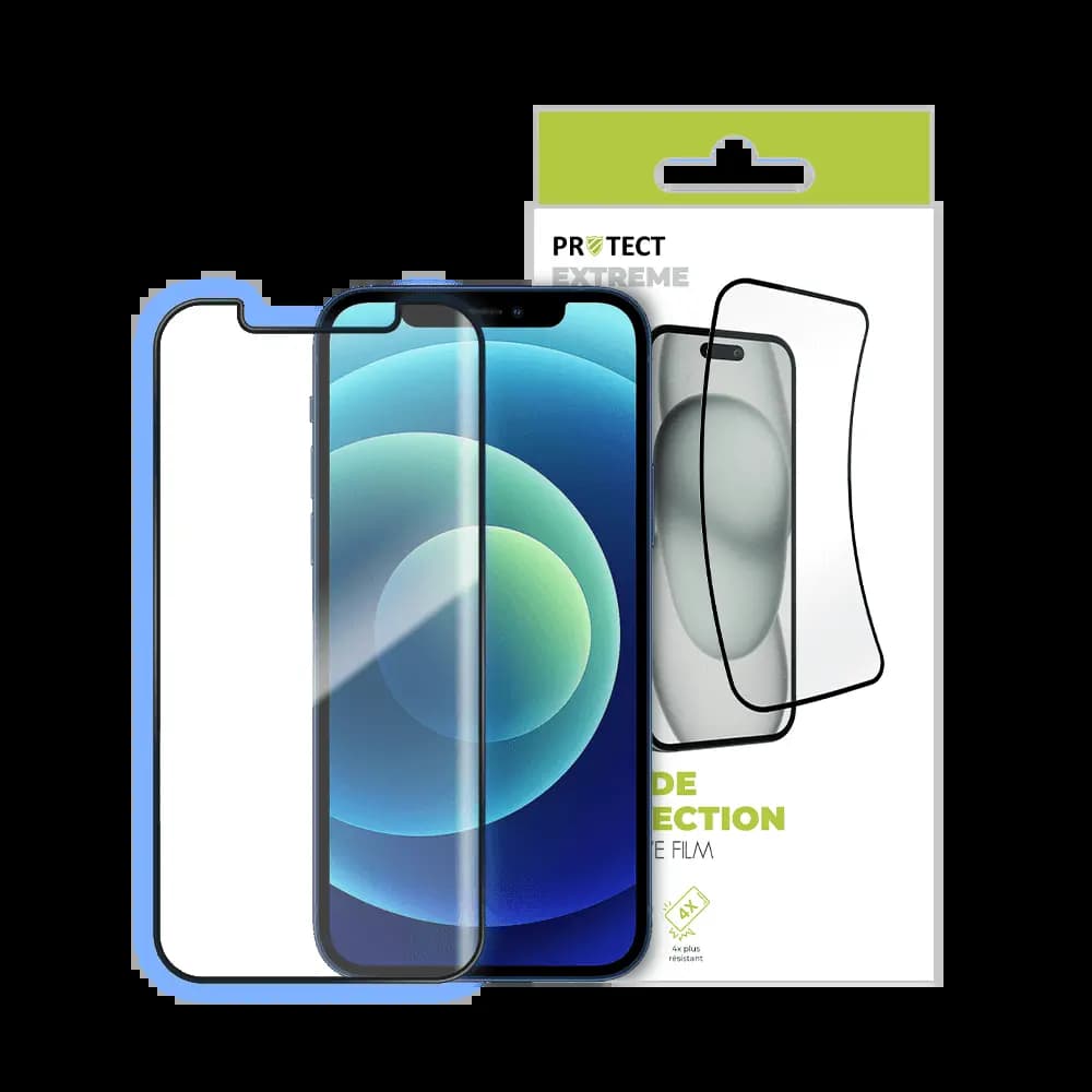 Film de protection extrême 7H – Apple iPhone 12 Pro Max – PROTECT Transparent - Vue 3
