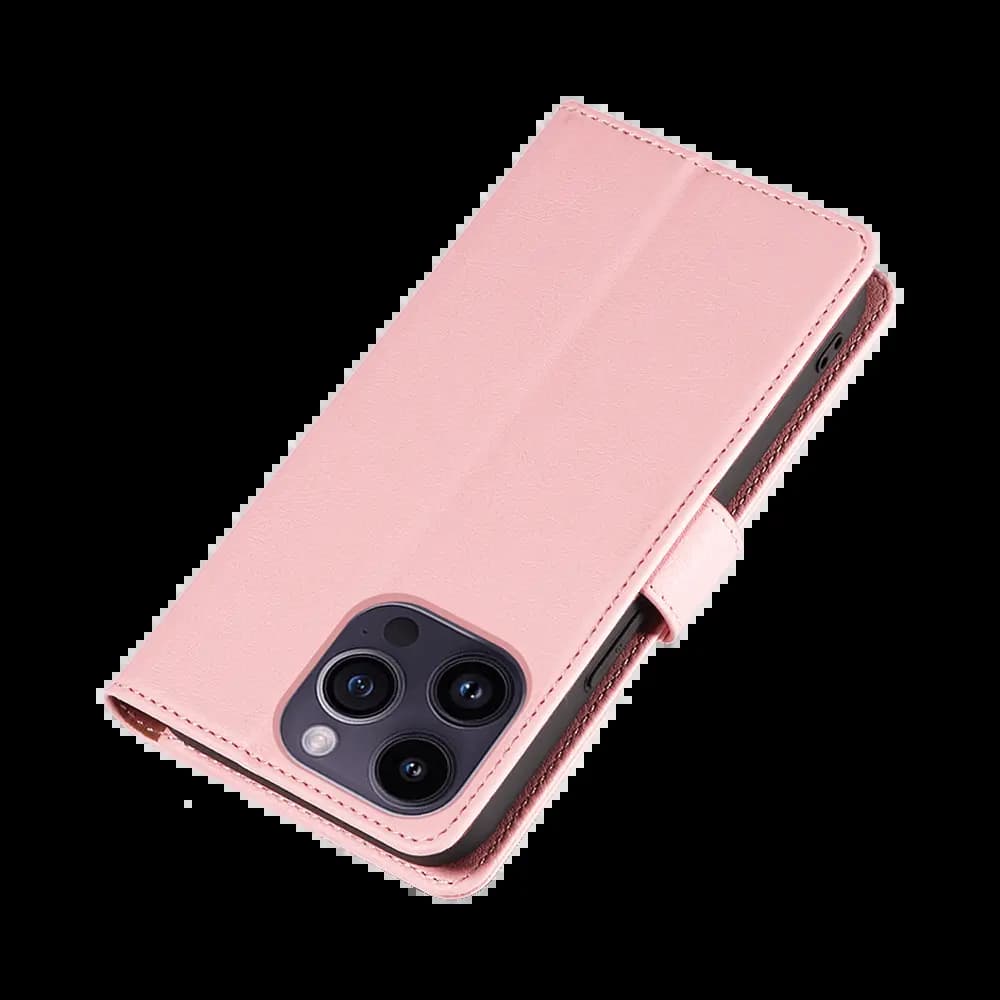Housse folio anti-RFID iPhone 14 Pro Max – PROTECT IP011 Rose - Vue 6
