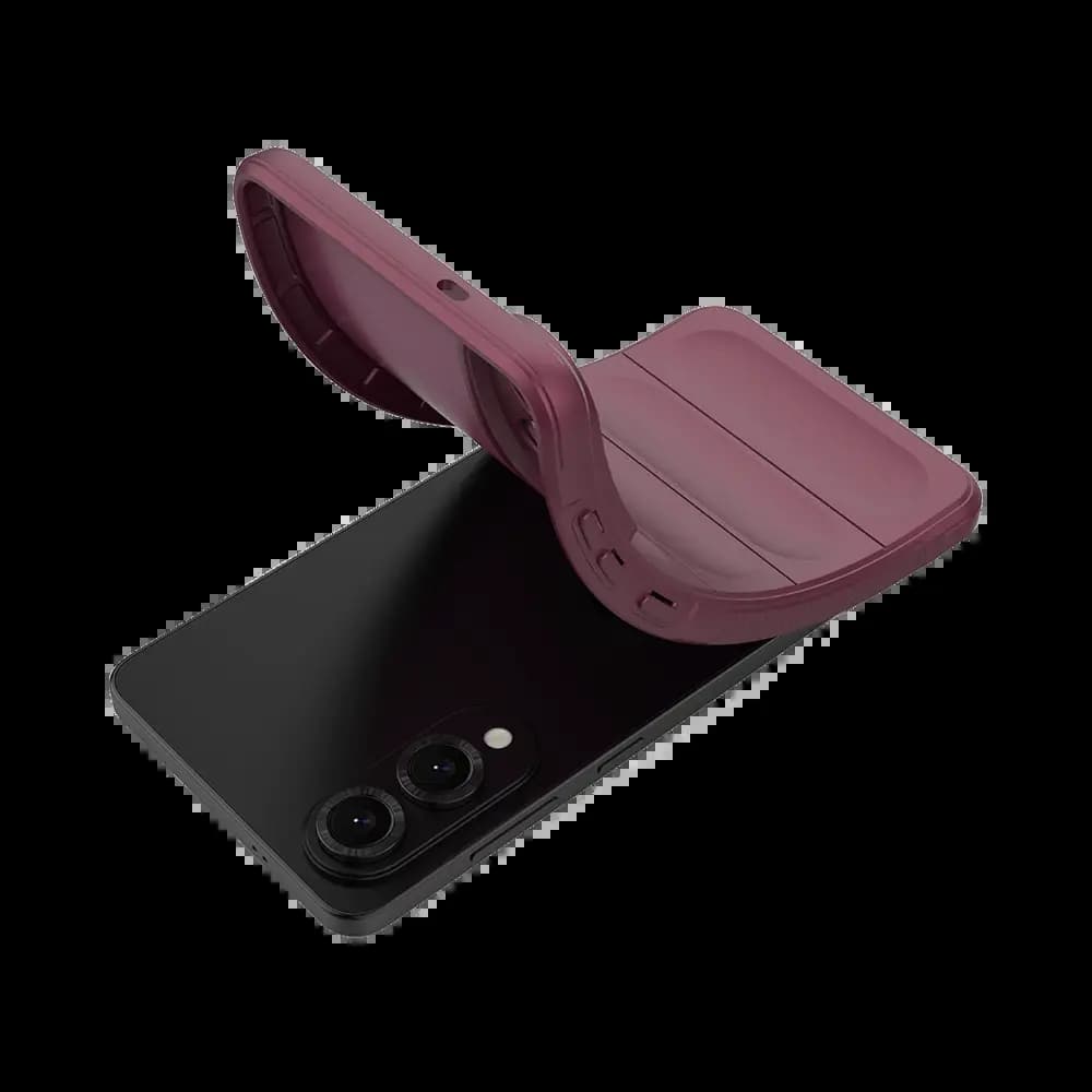 Coque de protection antichoc renforcée – Samsung Galaxy S25 Edge – PROTECT IX008 Prune - Vue 3