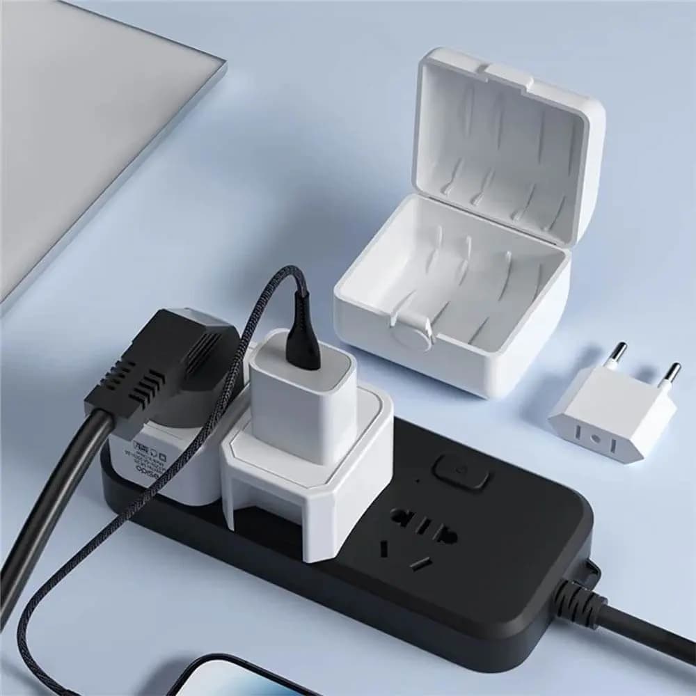 Adaptateur secteur universel 750W compact avec prises EU/UK/US/AUS – Yesido MC25 Blanc - Vue 7