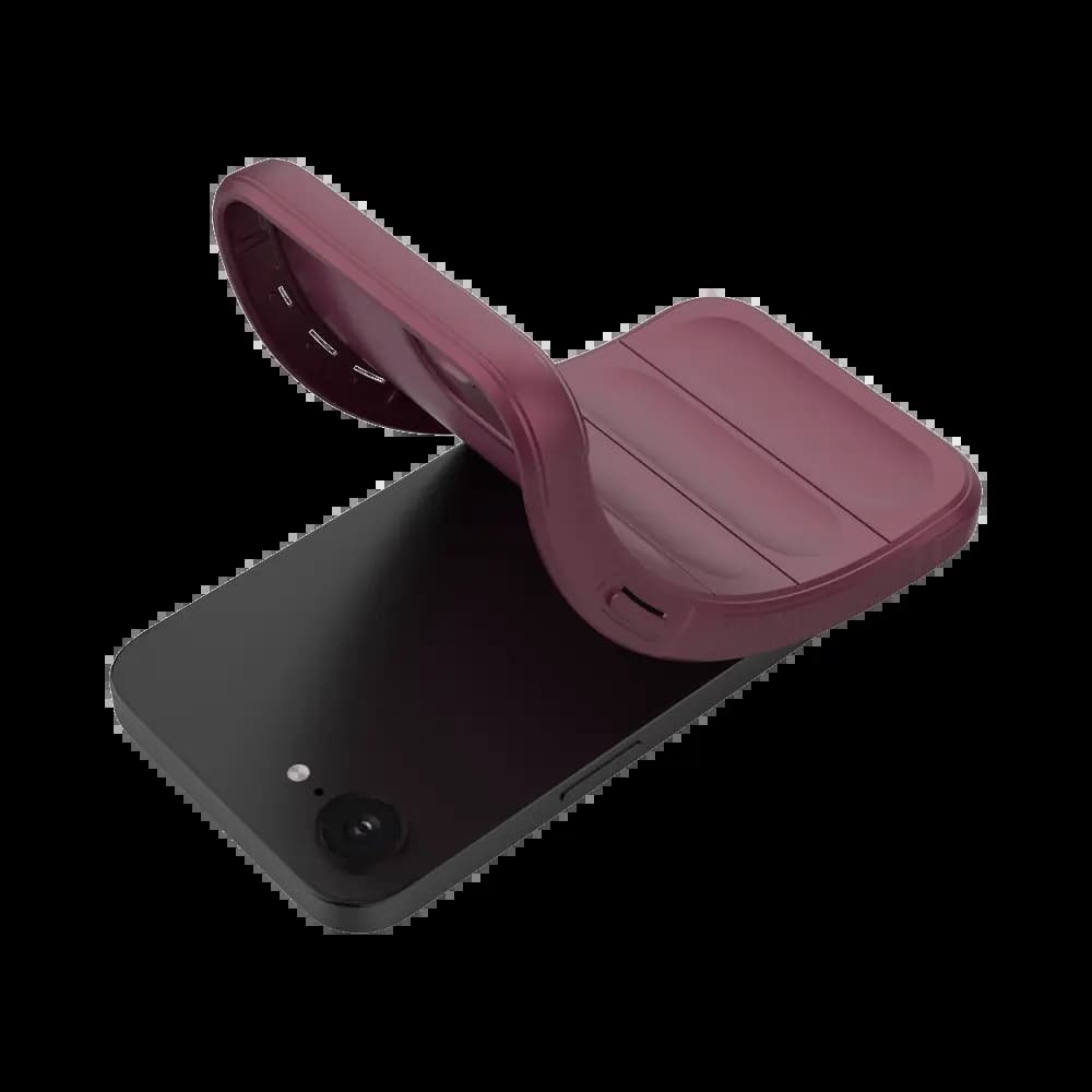 Coque de protection iPhone 16e / iPhone 17e antichoc renforcée – PROTECT IX008 Prune - Vue 3