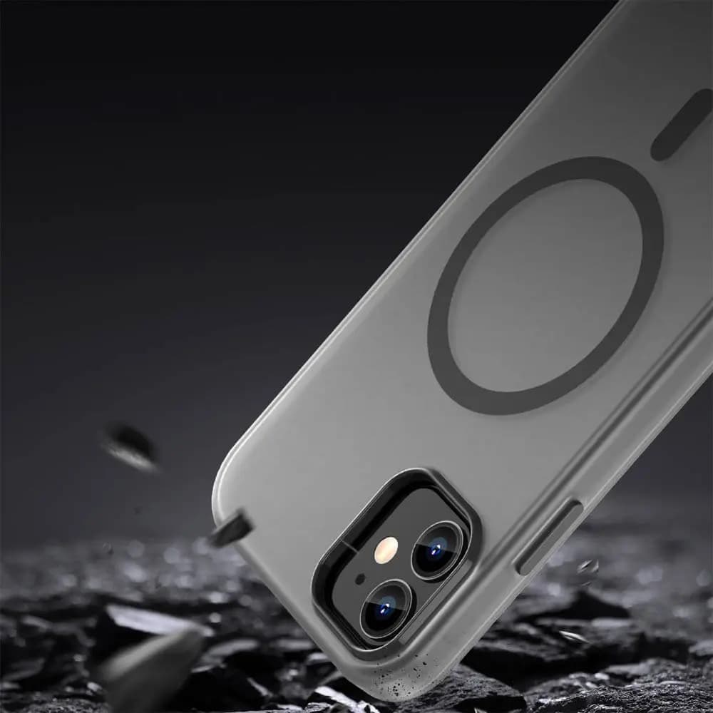 Coque MagSafe bi-matière –  iPhone 11 – PROTECT MF-006 Noir - Vue 4