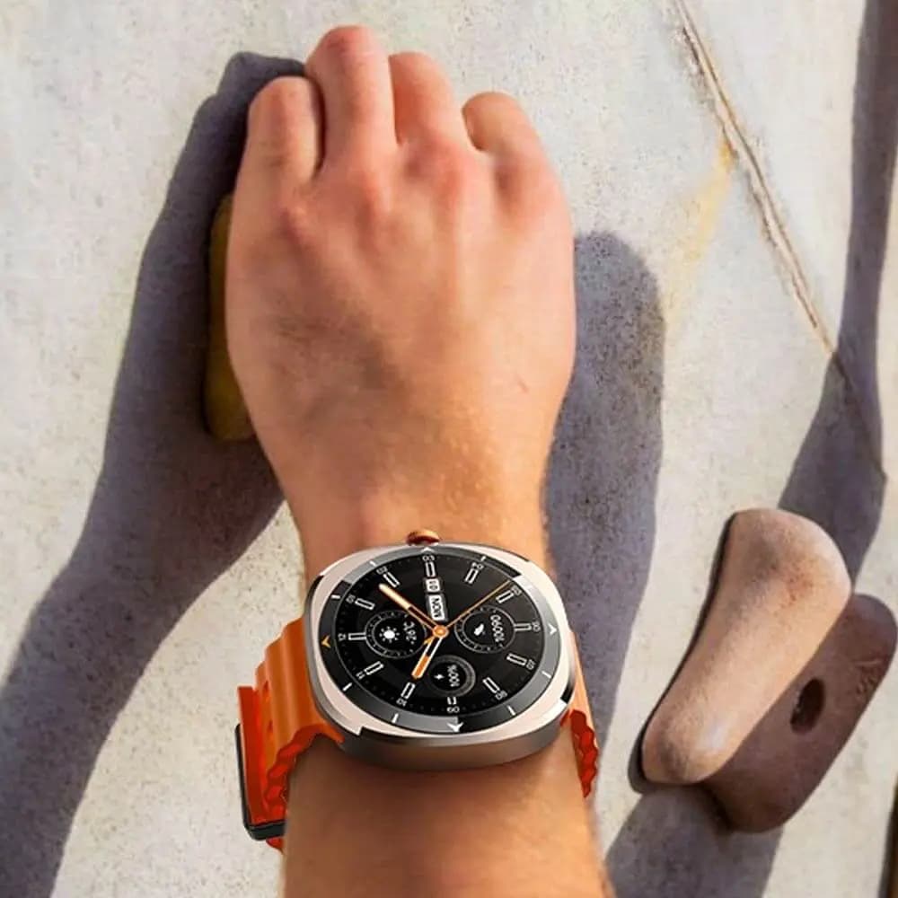 Montre connectée appels Bluetooth & suivi santé – JOYROOM JR-FV2 Orange - Vue 4