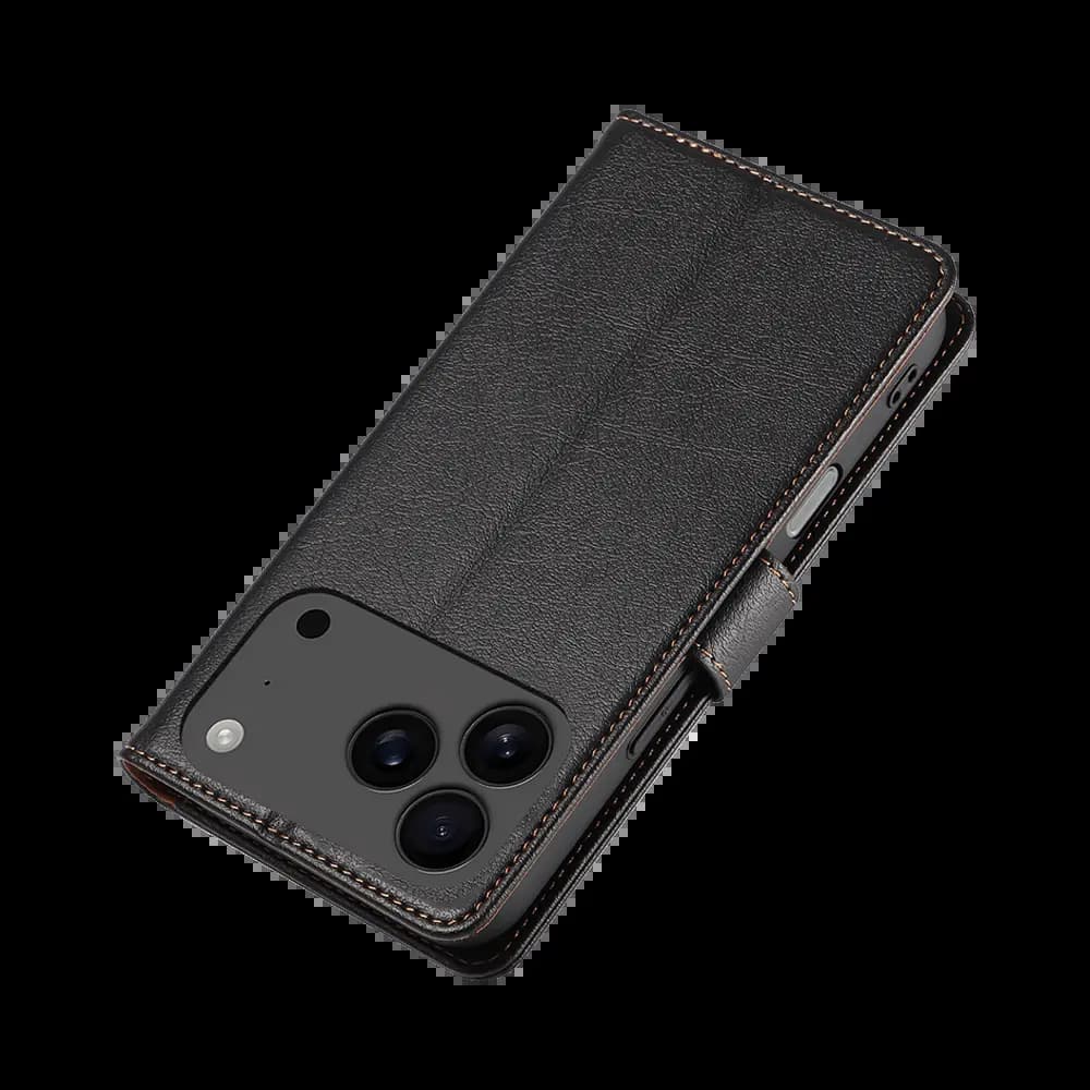 Housse folio anti-RFID iPhone 17 Pro – PROTECT IP011 Noir - Vue 6