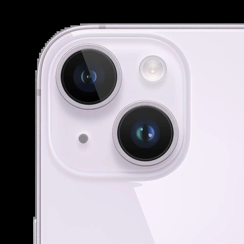 Smartphone occasion iPhone 14 128Go - Mauve - Vue 3