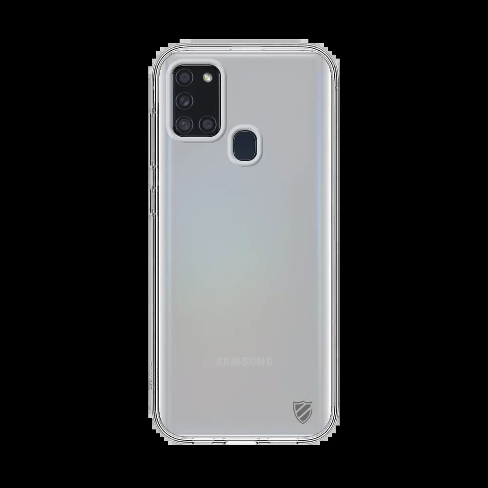 Coque Silicone PROTECT pour Samsung Galaxy A21S Transparent - Vue 2