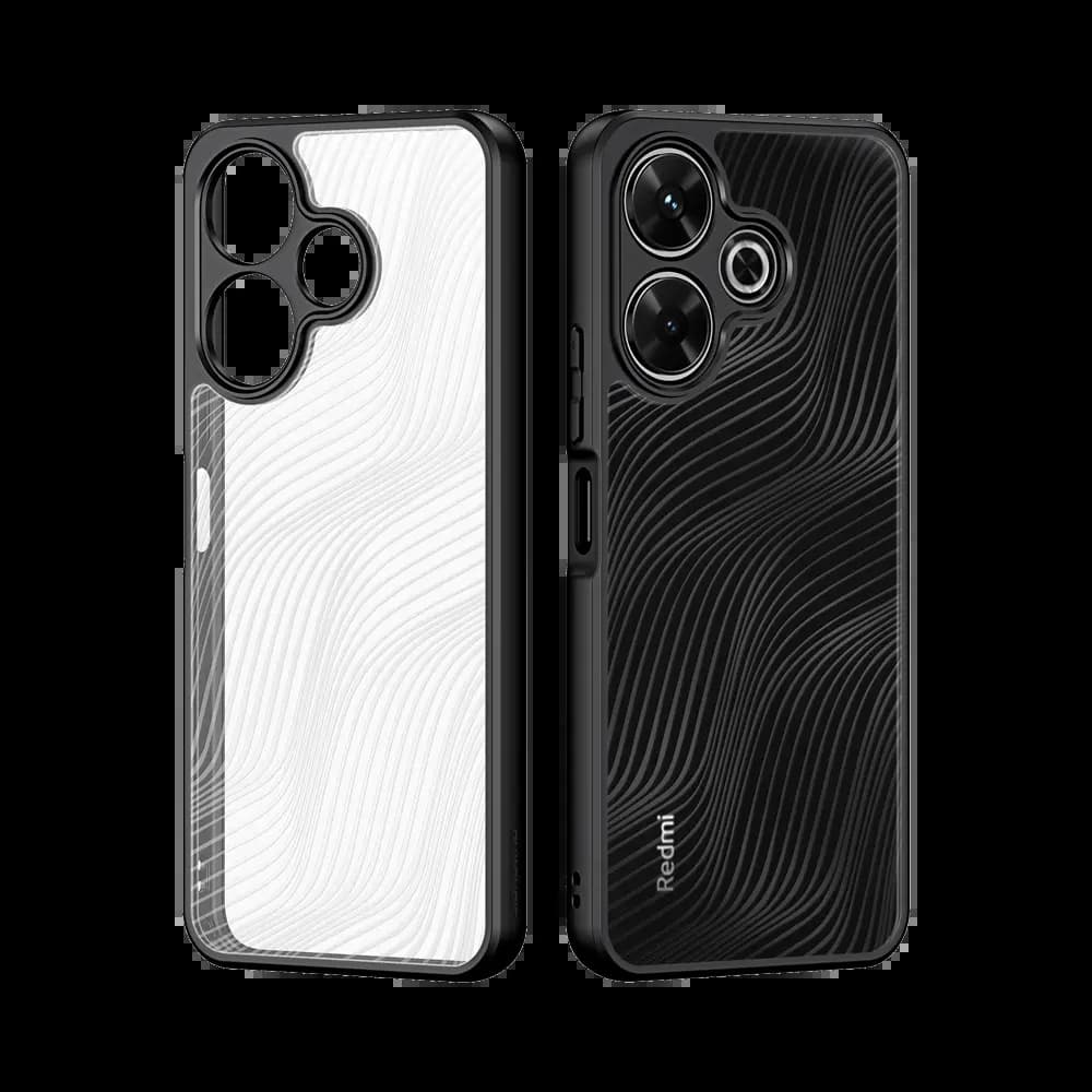 Coque anti-chocs finition mate – Xiaomi Redmi 13 4G / Poco M6 4G – Dux Ducis Aimo Noir - Vue 3