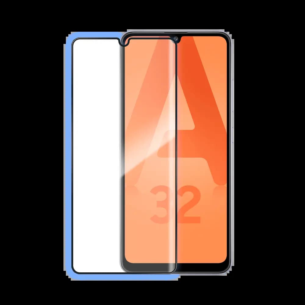 Verre trempé intégral 5D 9H – protection écran Samsung Galaxy A32 4G – PROTECT Noir