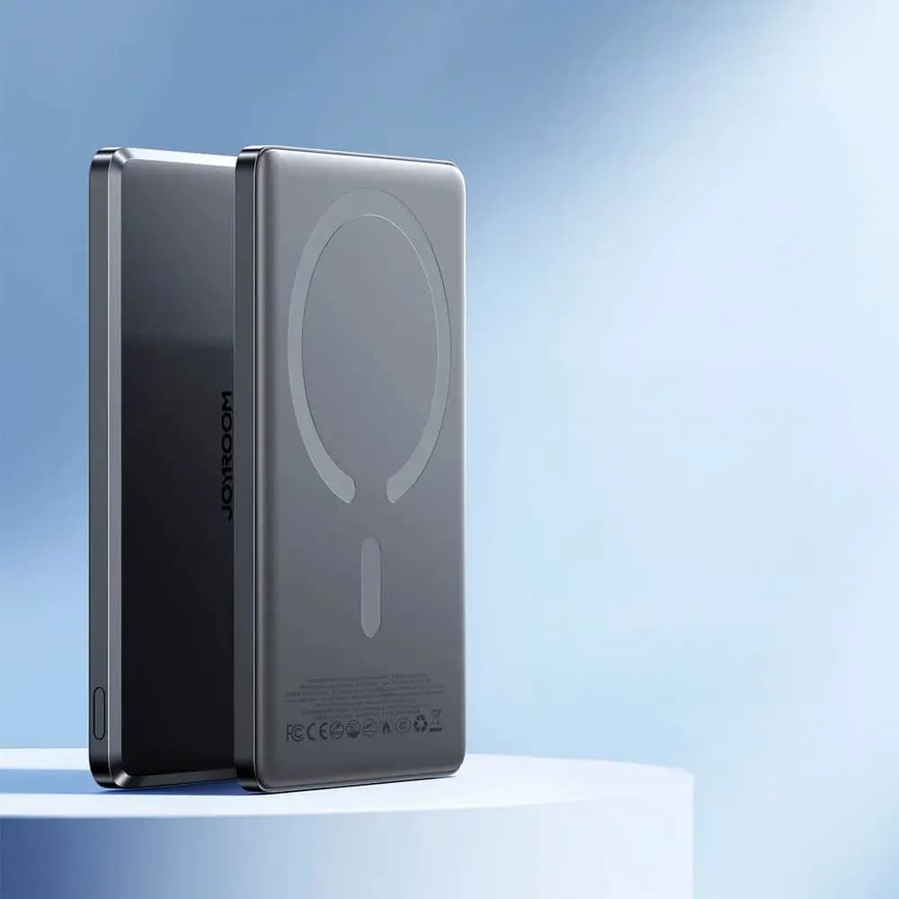 Batterie externe MagSafe 5000mAh 20W ultra-compacte – JOYROOM JR-PBM08 Noir - Vue 61