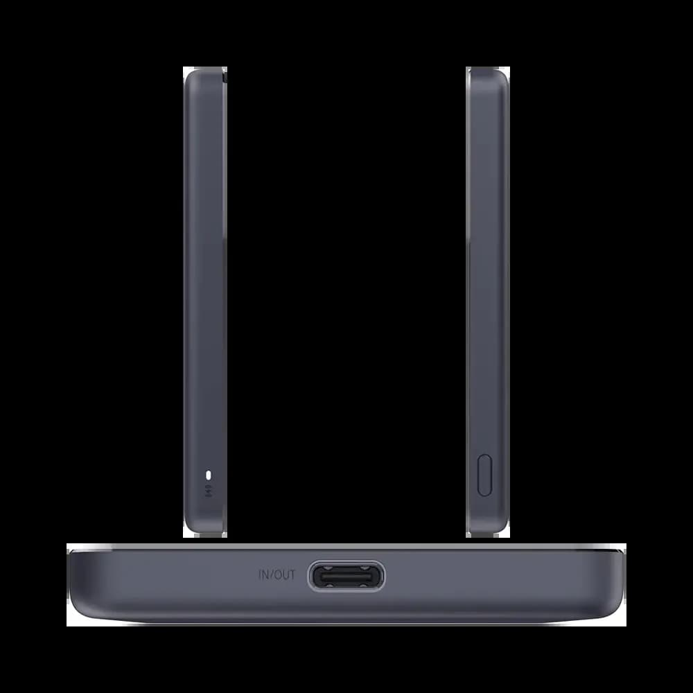 Batterie externe magnétique ultra-fine 5000mAh Xiaomi - Noir - Vue 4