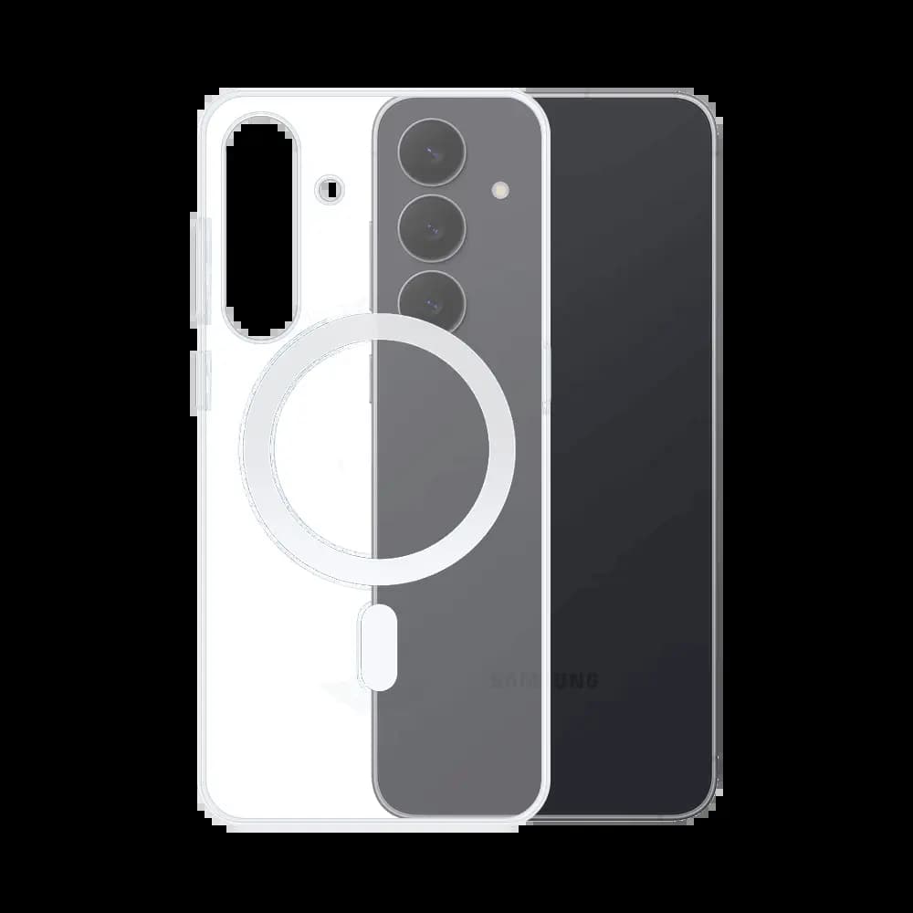 Coque transparente silicone MagSafe – Samsung Galaxy S25 FE - Vue 2