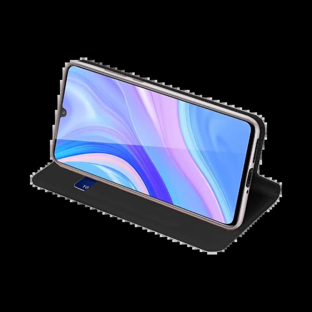 Housse folio Huawei P Smart S porte-carte – Dux Ducis Skin Pro Noir - Vue 4