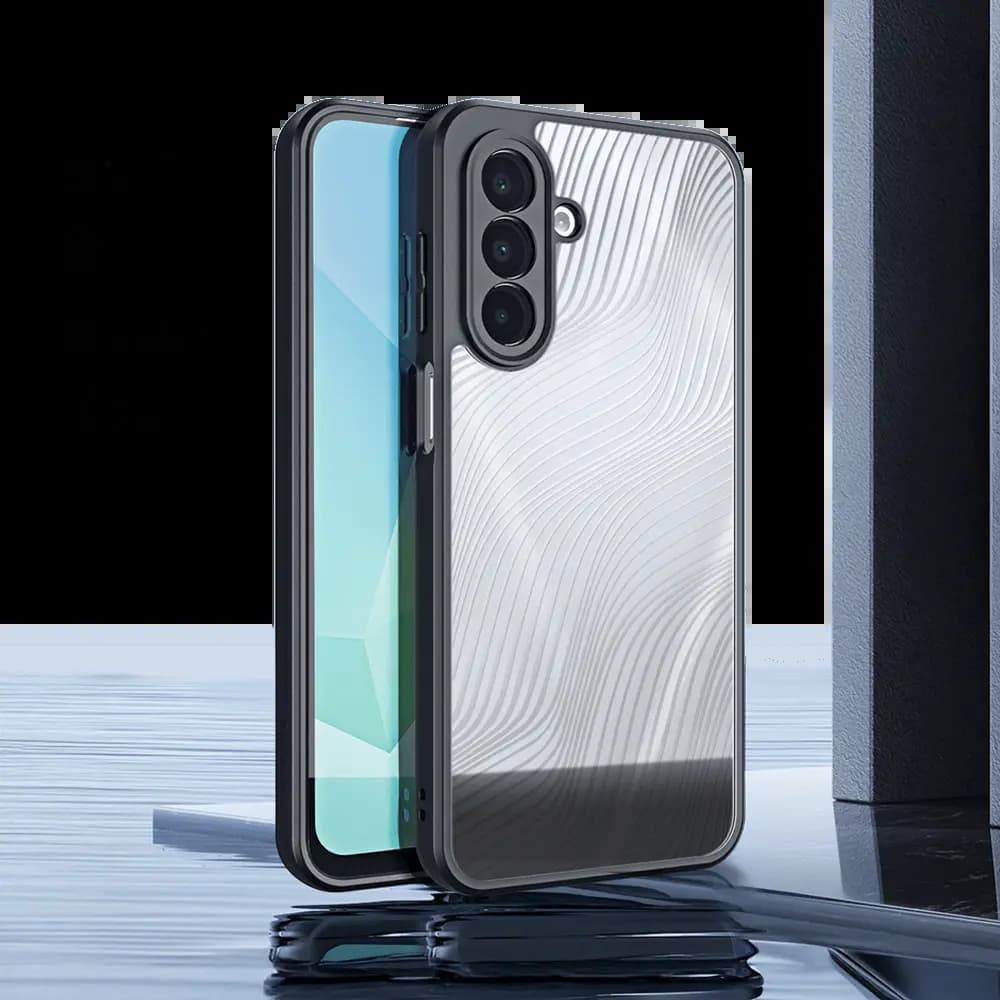 Coque anti-chocs finition mate – Samsung Galaxy A17 5G – Dux Ducis Aimo Noir - Vue 3