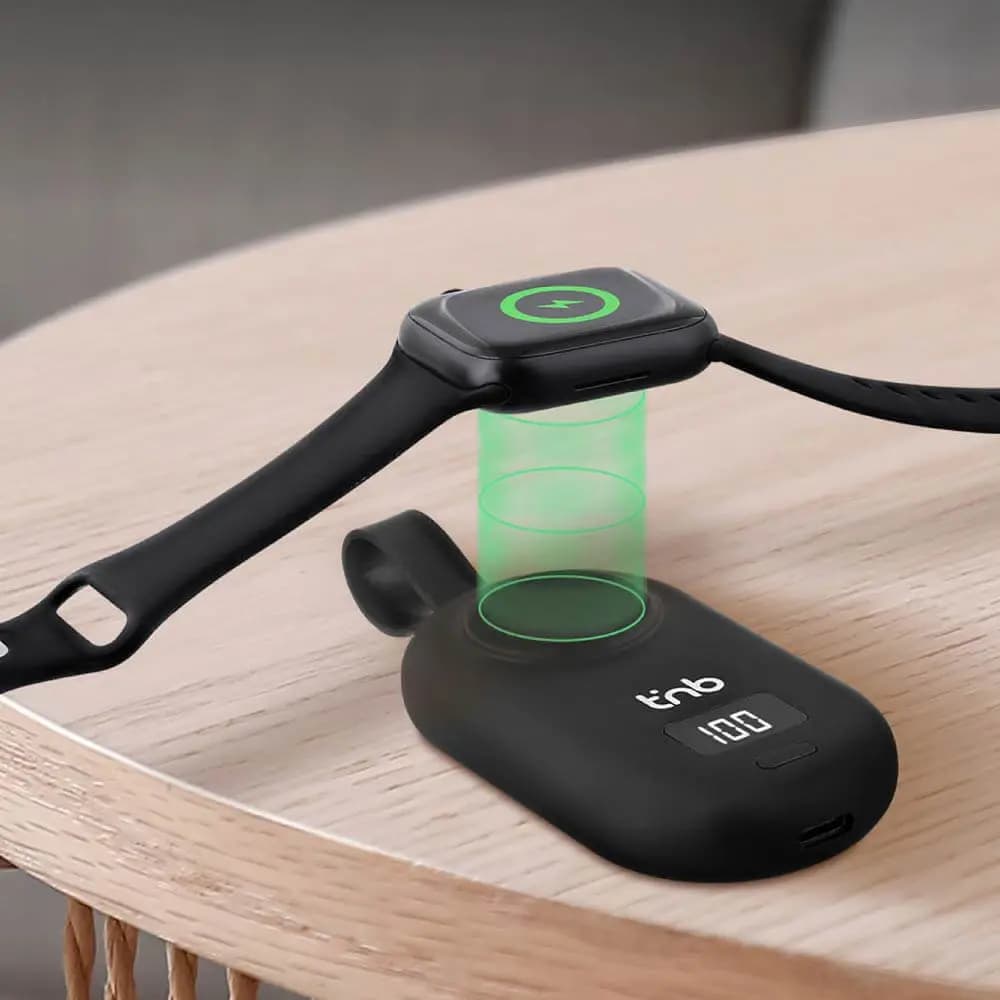 Batterie Externe Power Bank T'nb PBUWATCH 2500mAh pour Apple Watch Noir - Vue 7