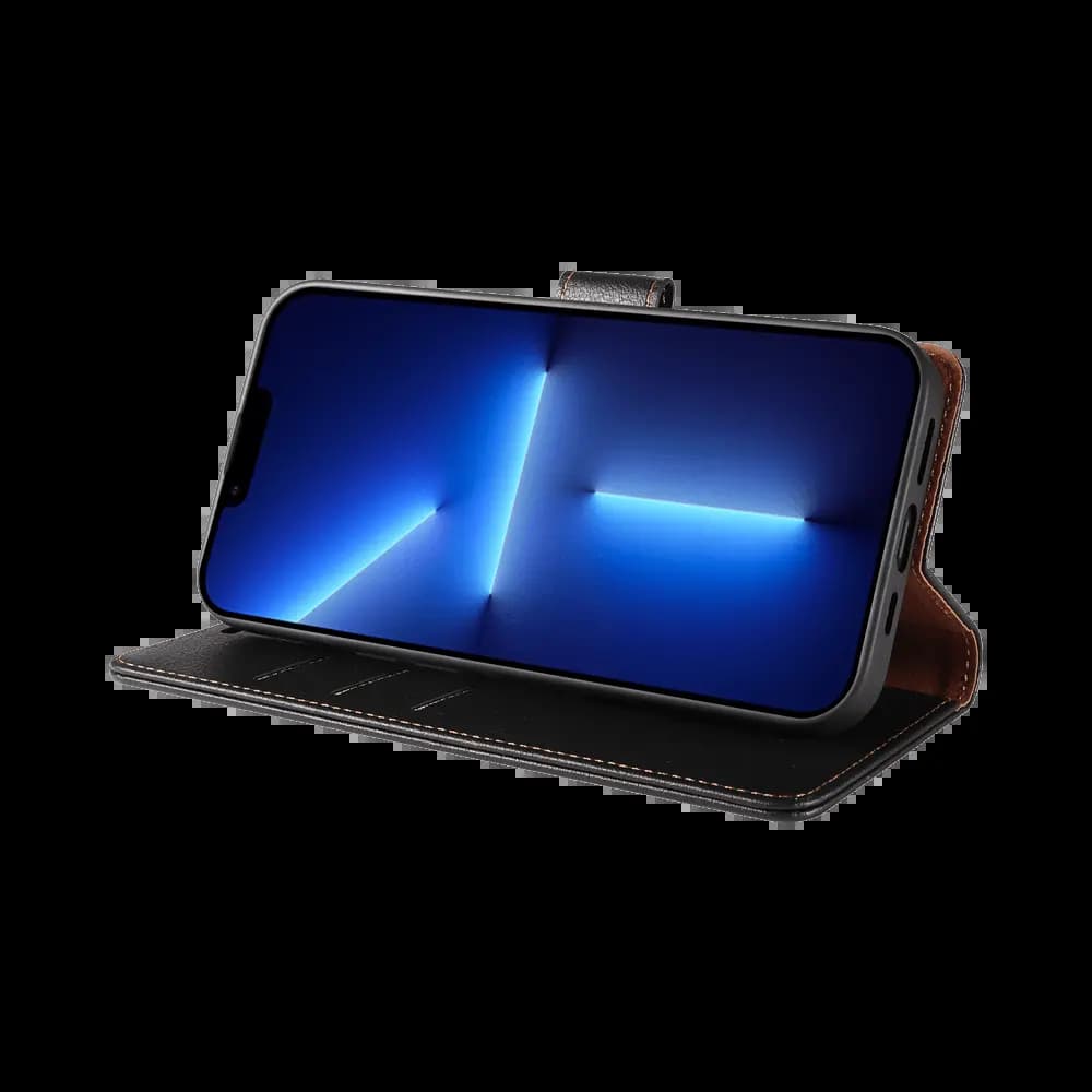 Housse folio anti-RFID iPhone 13 Pro Max – PROTECT IP011 Noir - Vue 5