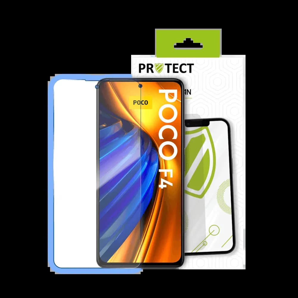 Verre trempé Xiaomi Poco F4 5G 2022 – protection écran 9H – PROTECT Transparent - Vue 2