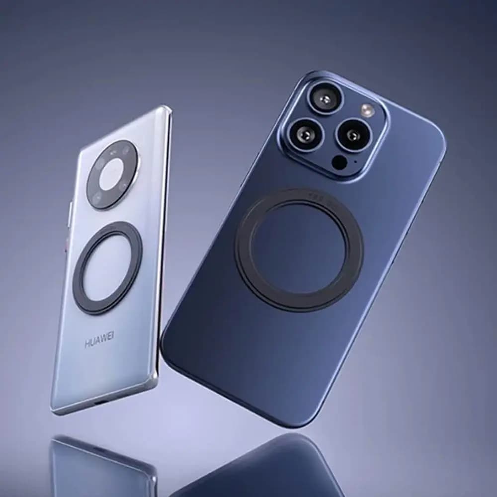 Anneau MagSafe Yesido Noir - Vue 3