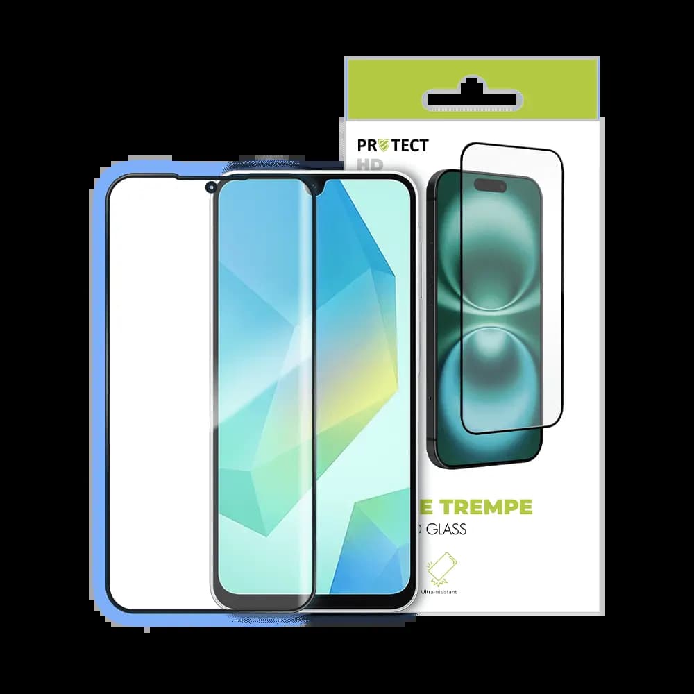 Verre trempé Samsung Galaxy A16 - protection écran 9H - PROTECT Transparent - Vue 3