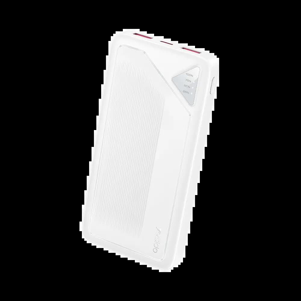 Batterie externe 10000mAh 22.5W Yesido YP101 - Blanc