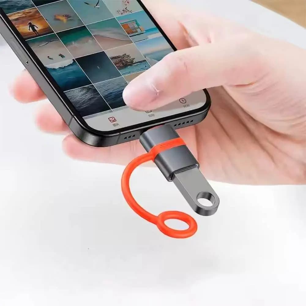 Adaptateur OTG USB femelle vers USB-C mâle Mcdodo OT-3810 Noir - Vue 2