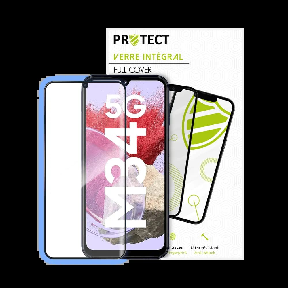 Verre trempé intégral 5D 9H – protection écran Samsung Galaxy M34 5G – PROTECT Noir - Vue 12