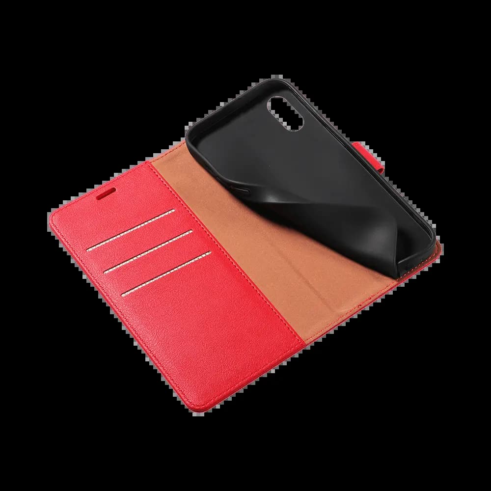 Housse folio anti-RFID iPhone XS Max – PROTECT IP011 Rouge - Vue 4