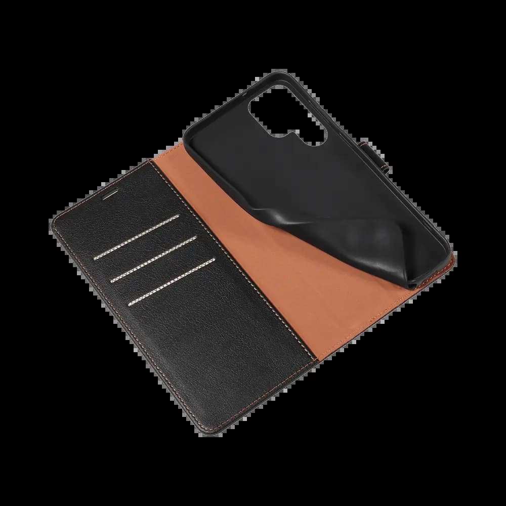 Housse folio anti-RFID Samsung Galaxy S21 Ultra 5G – PROTECT IP011 Noir - Vue 4