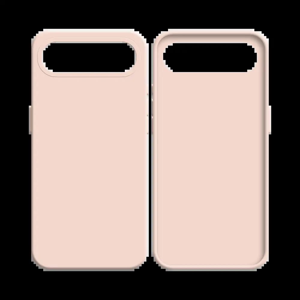 Coque silicone iPhone Air - Rose Gold - Vue 2