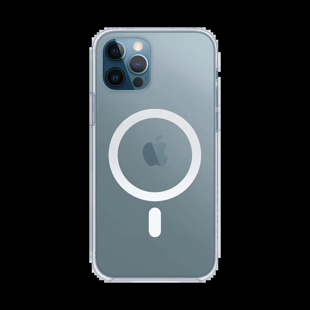 Coque transparente silicone MagSafe – iPhone 12 Pro Max  - Vue 12