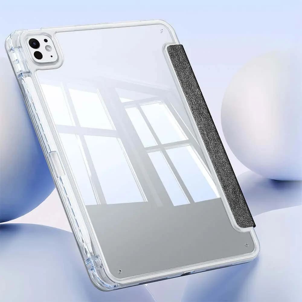 Housse folio iPad Pro 11" M4 avec porte-stylet - Dux Ducis Unid Noir - Vue 2