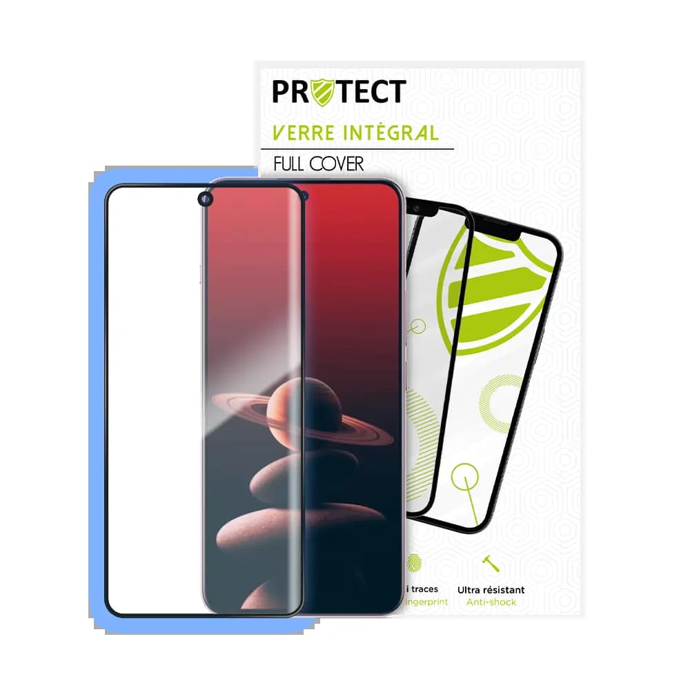 Verre trempé intégral 5D 9H – protection écran OnePlus 13R 5G – PROTECT Noir - Vue 2