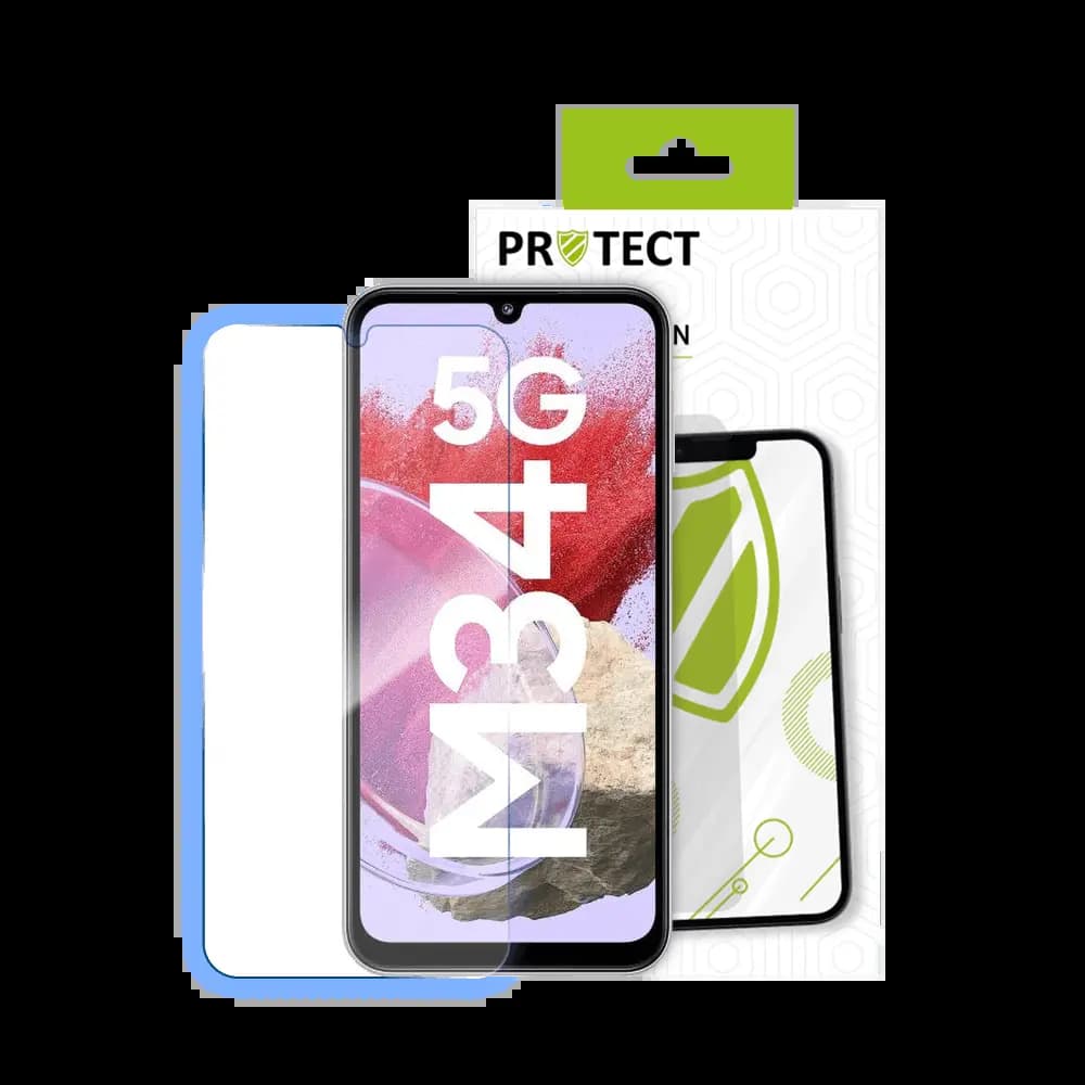 Verre trempé 9H – protection écran Samsung Galaxy M34 5G – PROTECT Transparent - Vue 8