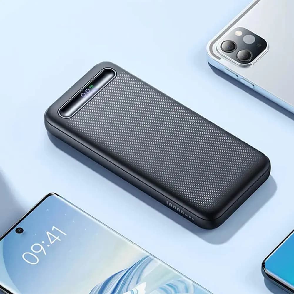 Batterie externe 10000mAh 22.5W triple sortie USB avec écran LED – Mcdodo MC-3881 Noir - Vue 36