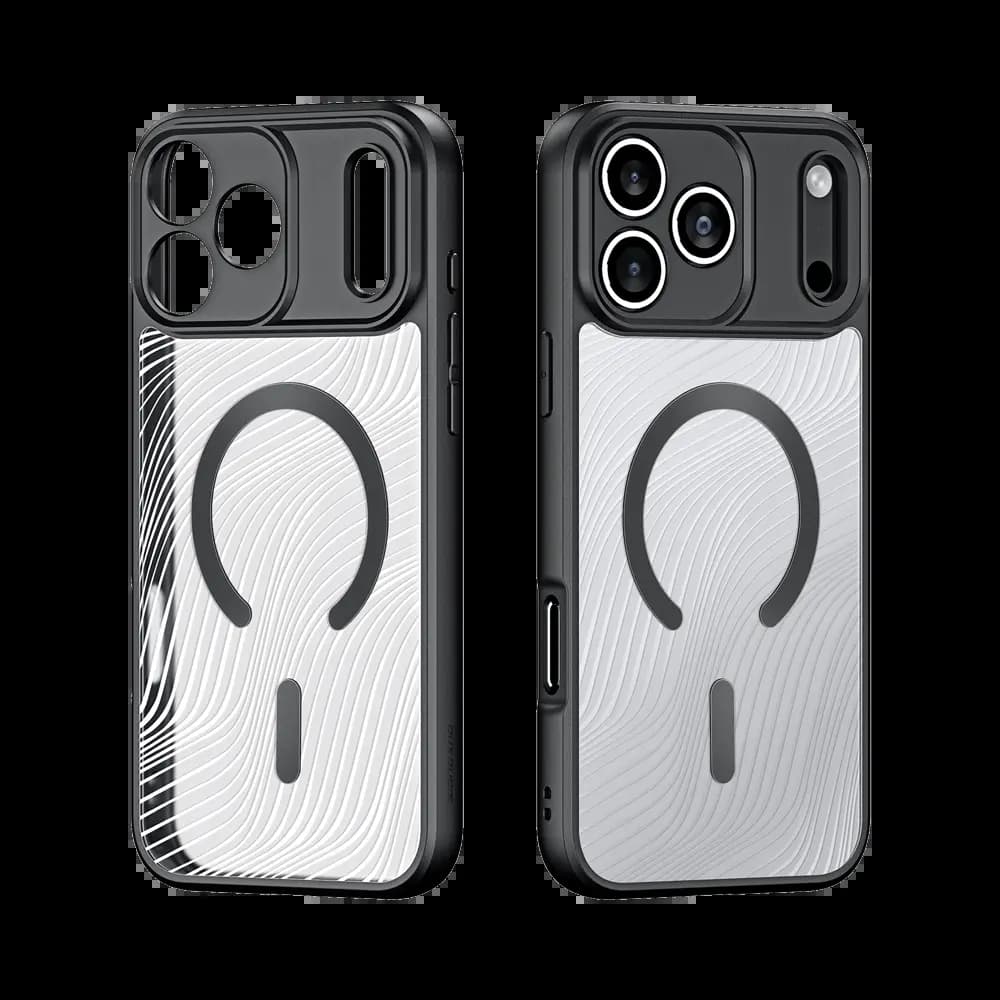 Coque MagSafe anti-chocs – iPhone 17 Pro – Dux Ducis Aimo Mag Noir - Vue 2
