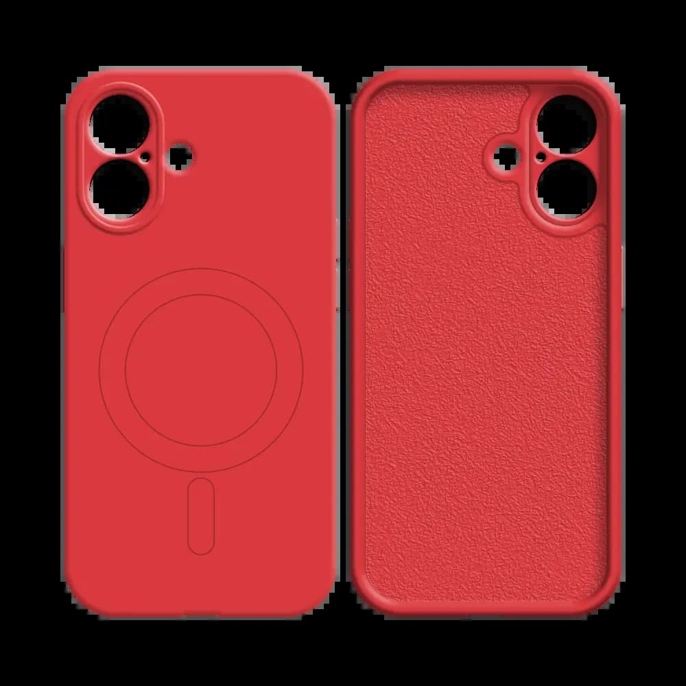 Coque de Protection PROTECT pour Apple iPhone 16 MagSafe Rouge - Vue 2