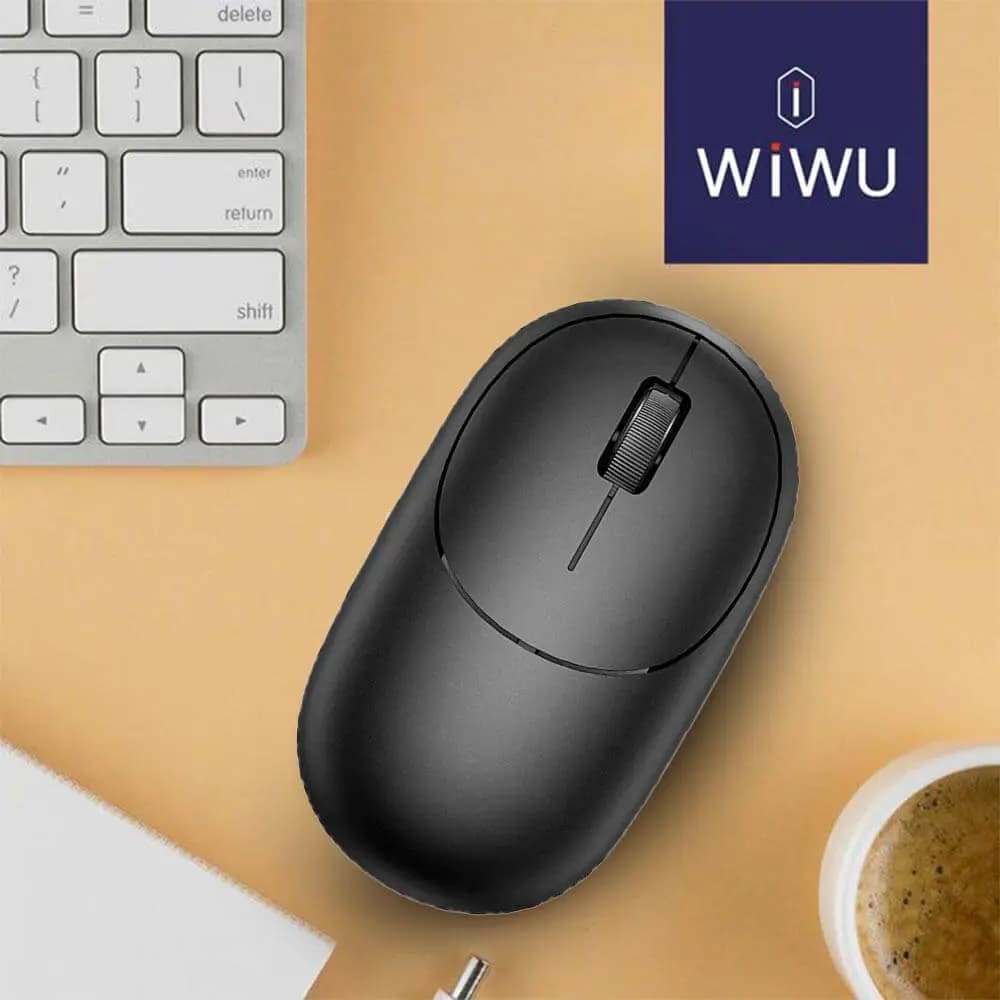 Souris sans fil 2.4GHz Wiwu Noir - Vue 2