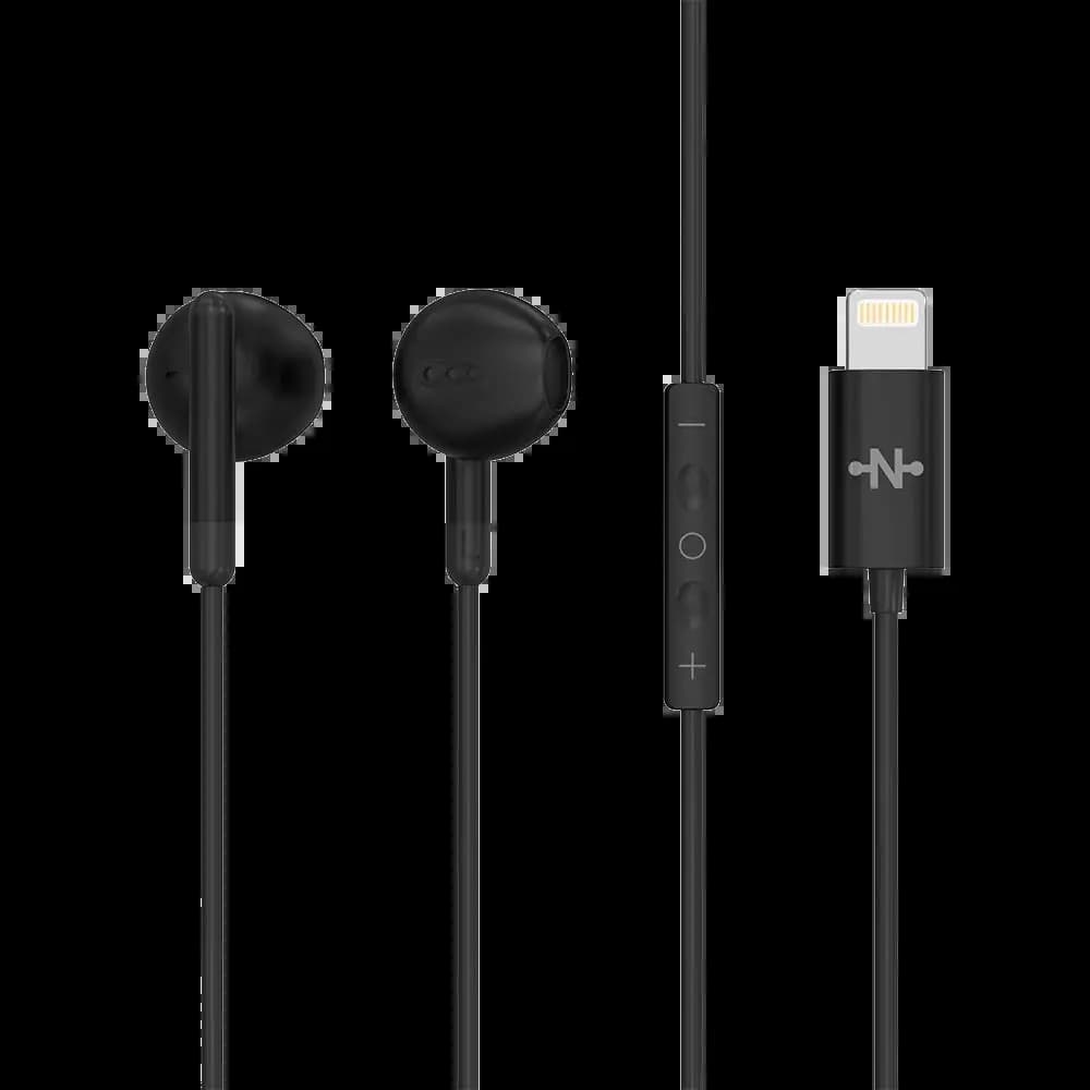 Écouteurs Filaires Lightning CONNECT Noir