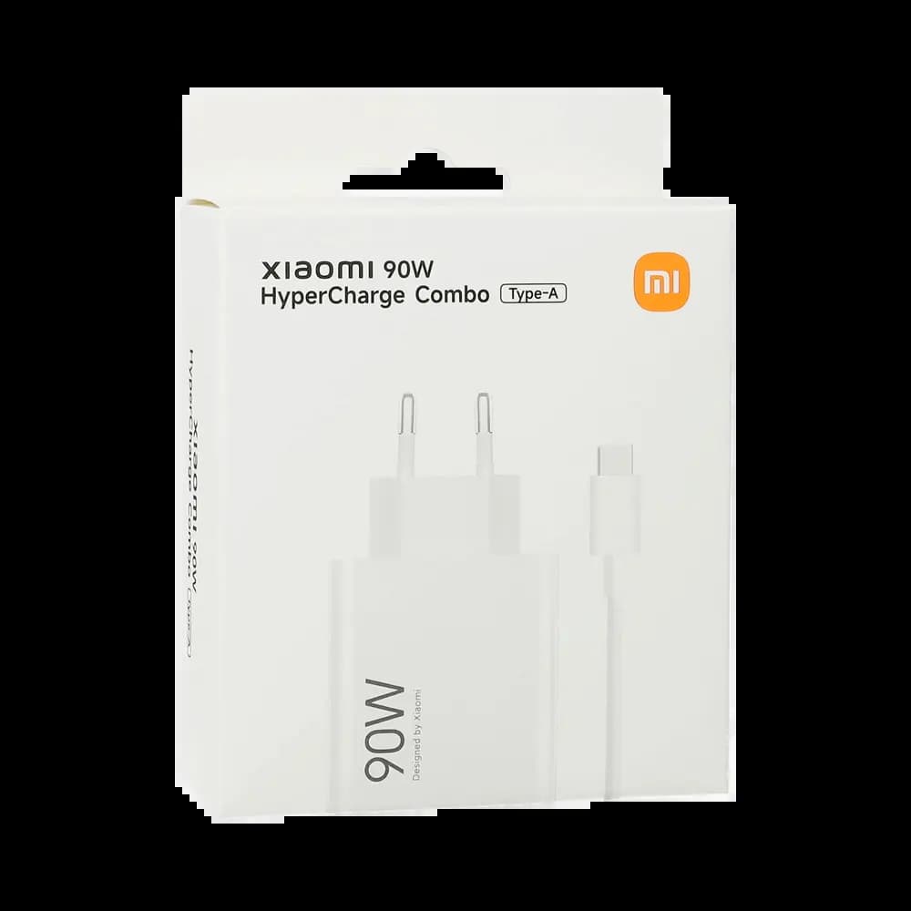 Chargeur secteur Xiaomi 90W HyperCharge + câble USB-C 6A – Blanc - Vue 3