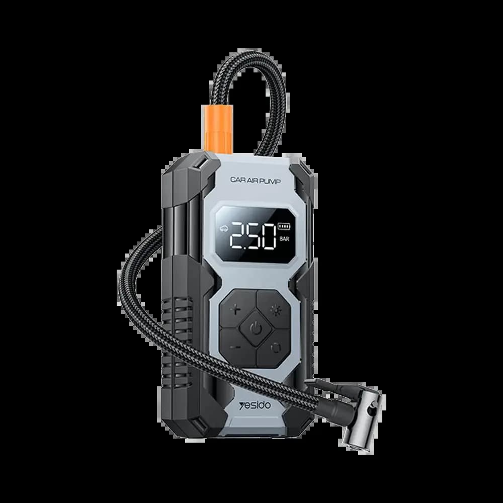 Mini Pompe Électrique Yesido 7800mAh Noir