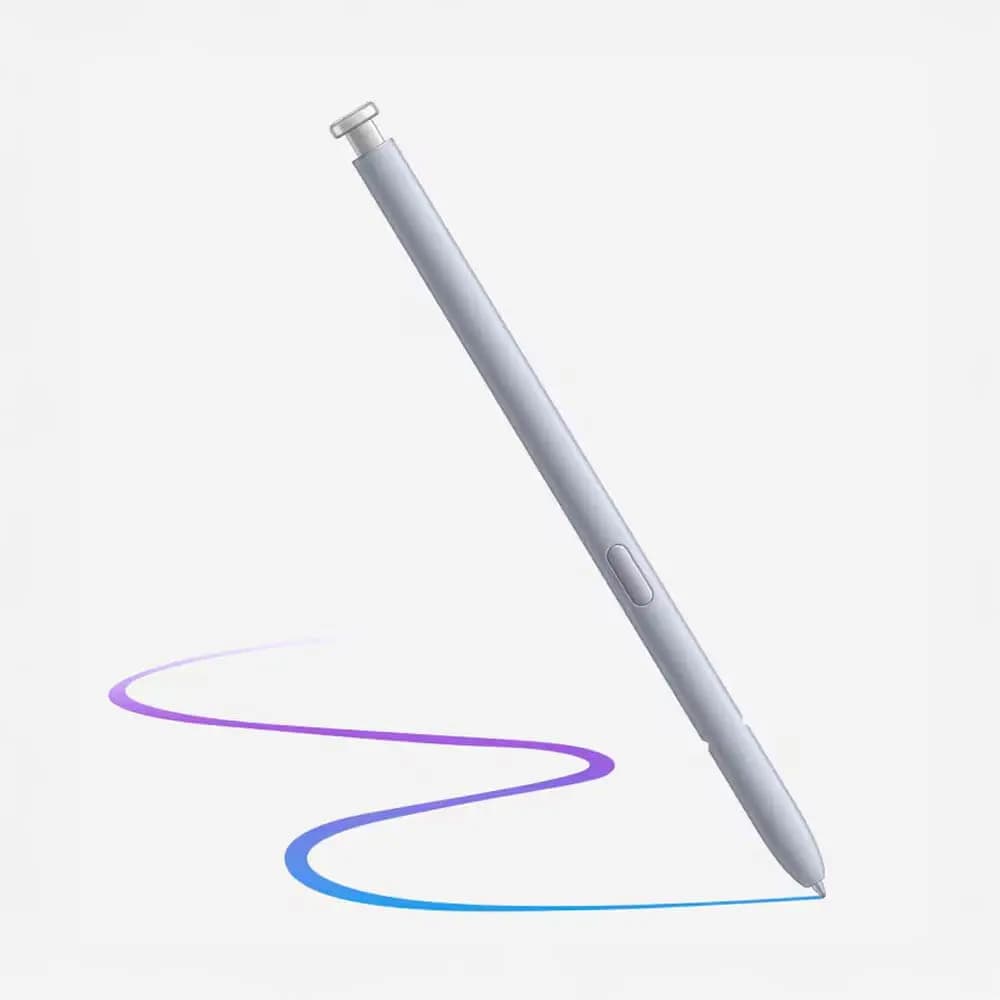 Stylet S Pen original – Samsung Galaxy S25 Ultra – Gris Titane - Vue 9