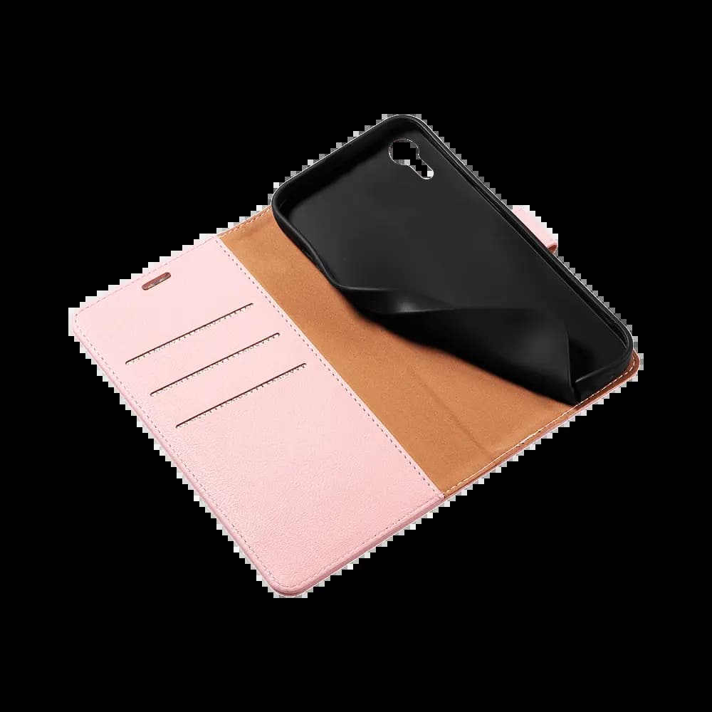 Housse folio anti-RFID iPhone XR – PROTECT IP011 Rose - Vue 5