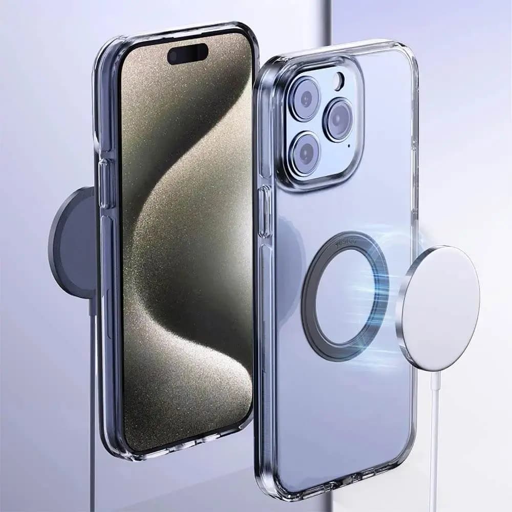 Anneau MagSafe Yesido Noir - Vue 4