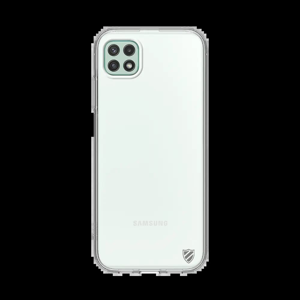 Coque Silicone PROTECT pour Samsung Galaxy A22 5G Transparent - Vue 2
