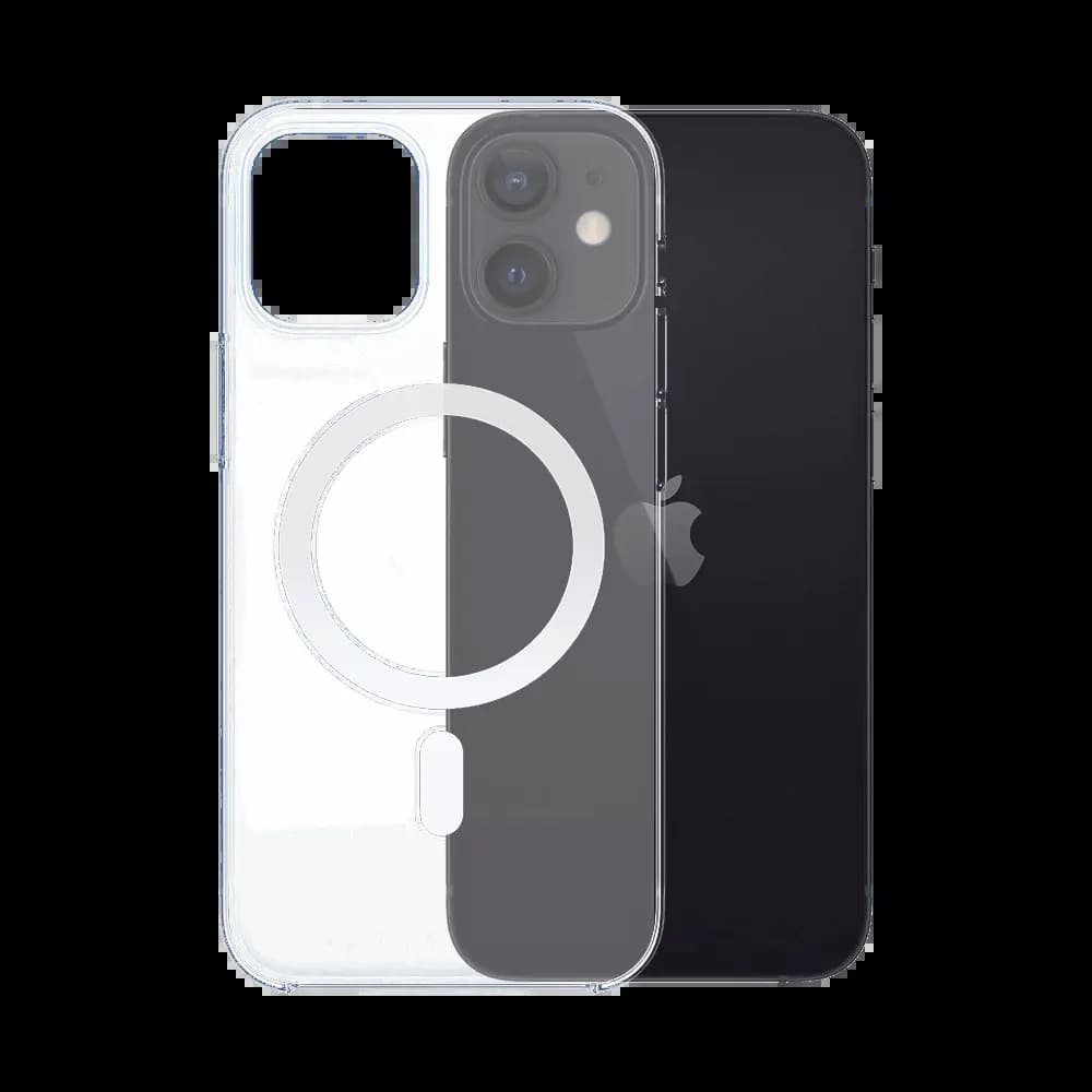 Coque transparente silicone MagSafe – iPhone 12 mini 
