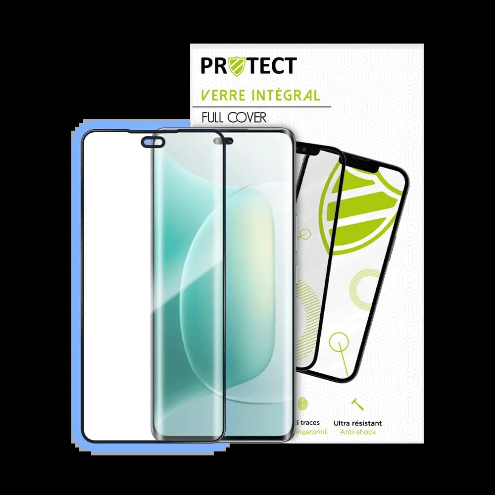 Verre trempé intégral 5D 9H – protection écran compatible Honor 300 Pro / 300 Ultra – PROTECT Noir - Vue 2