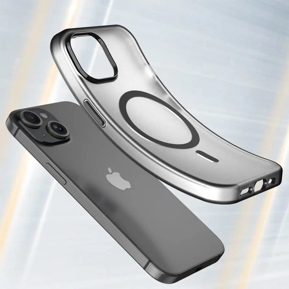 Coque MagSafe bi-matière – iPhone 14 – PROTECT MF-006 Noir - Vue 2