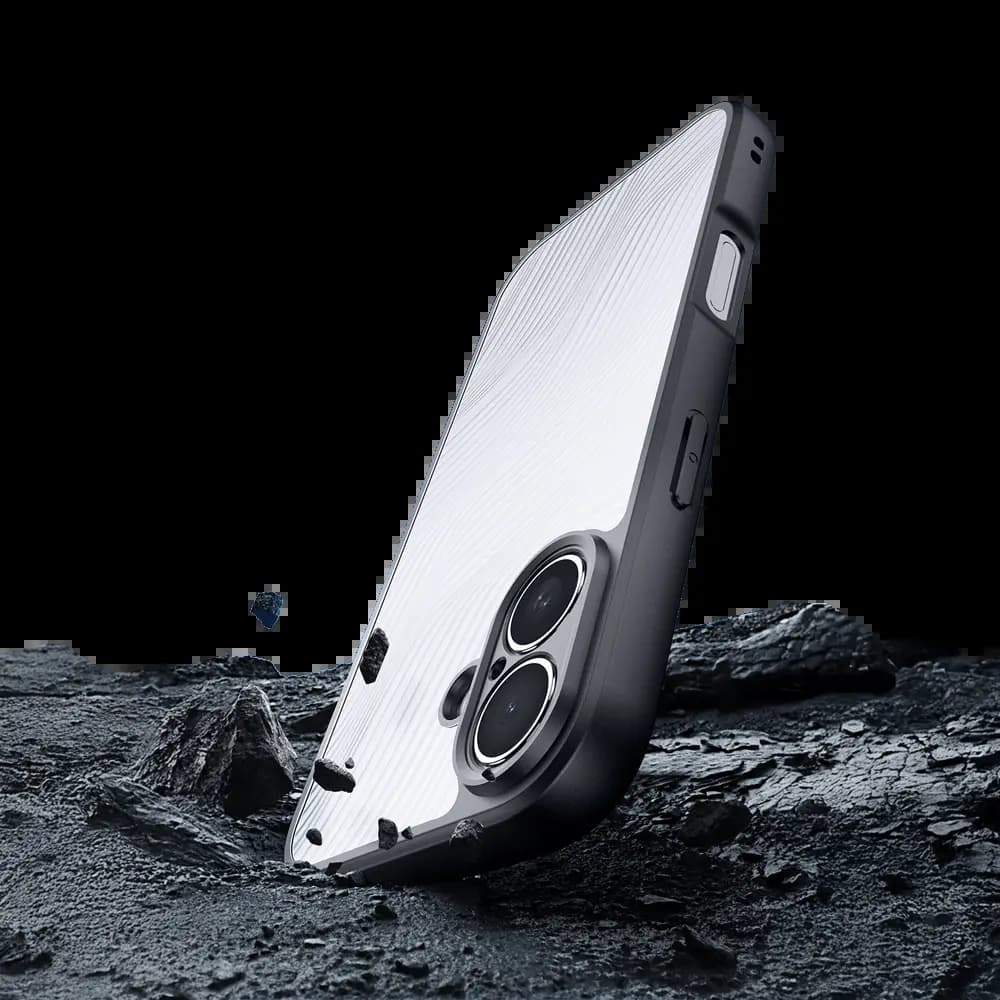 Coque anti-chocs finition mate – iPhone 17 – Dux Ducis Aimo Noir - Vue 4